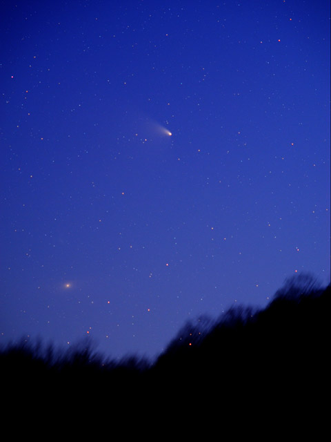 2013年4月5日のパンスターズ彗星