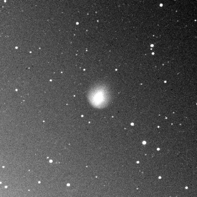 15cm望遠鏡で撮影した2013年10月28日のリニア彗星