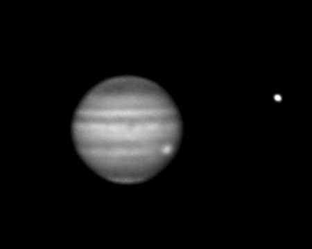 メタンバンドで見た木星