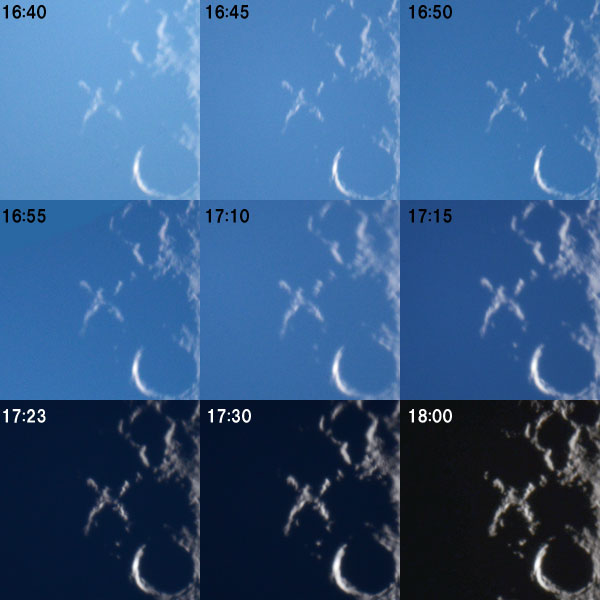 2013年1月の月面X拡大図